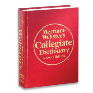 Merriam-Webster's Collegiate Dictionary